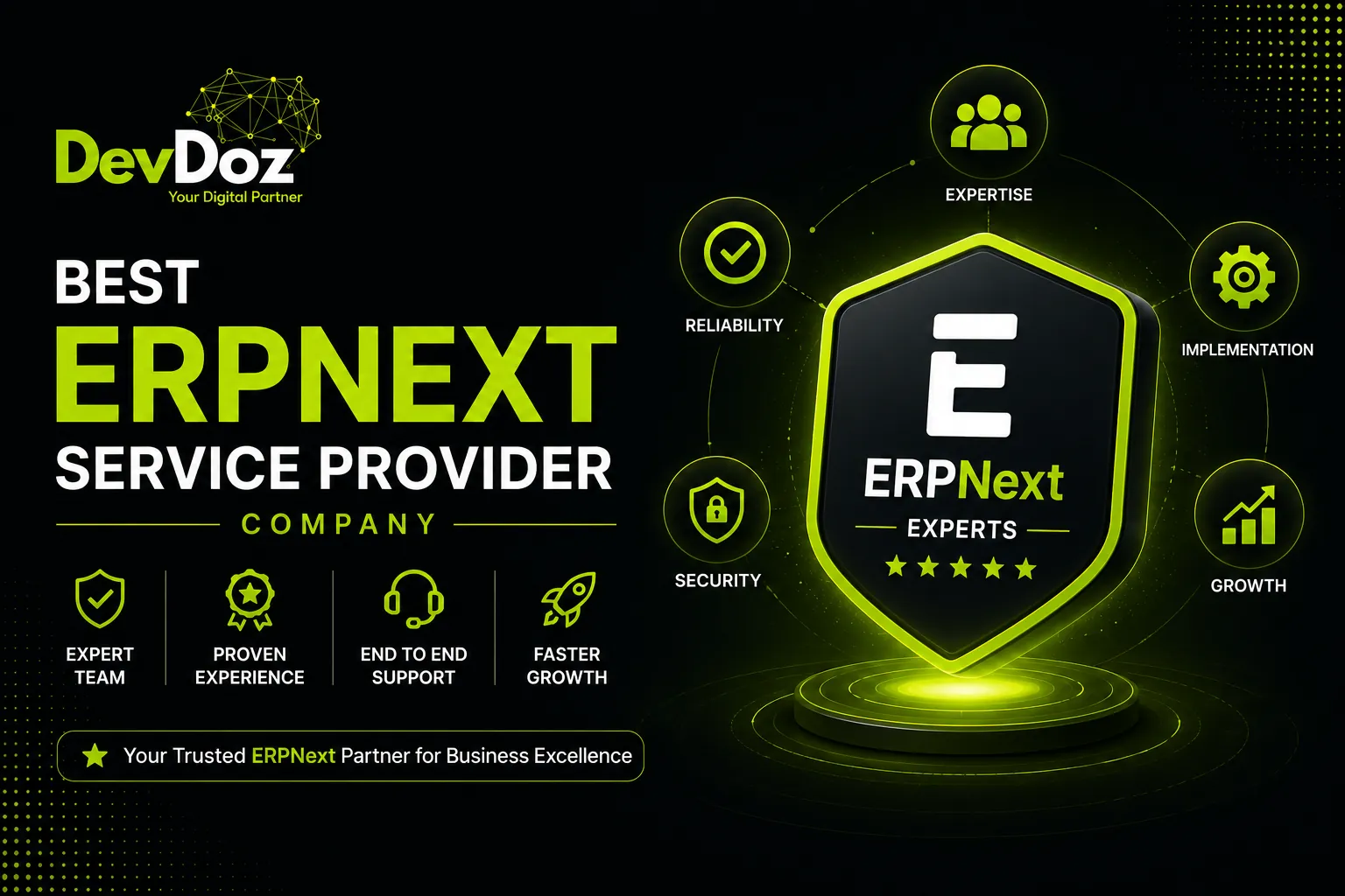 How to choose an ERPNext implementation service provider in 2026 — DevDoz Guide