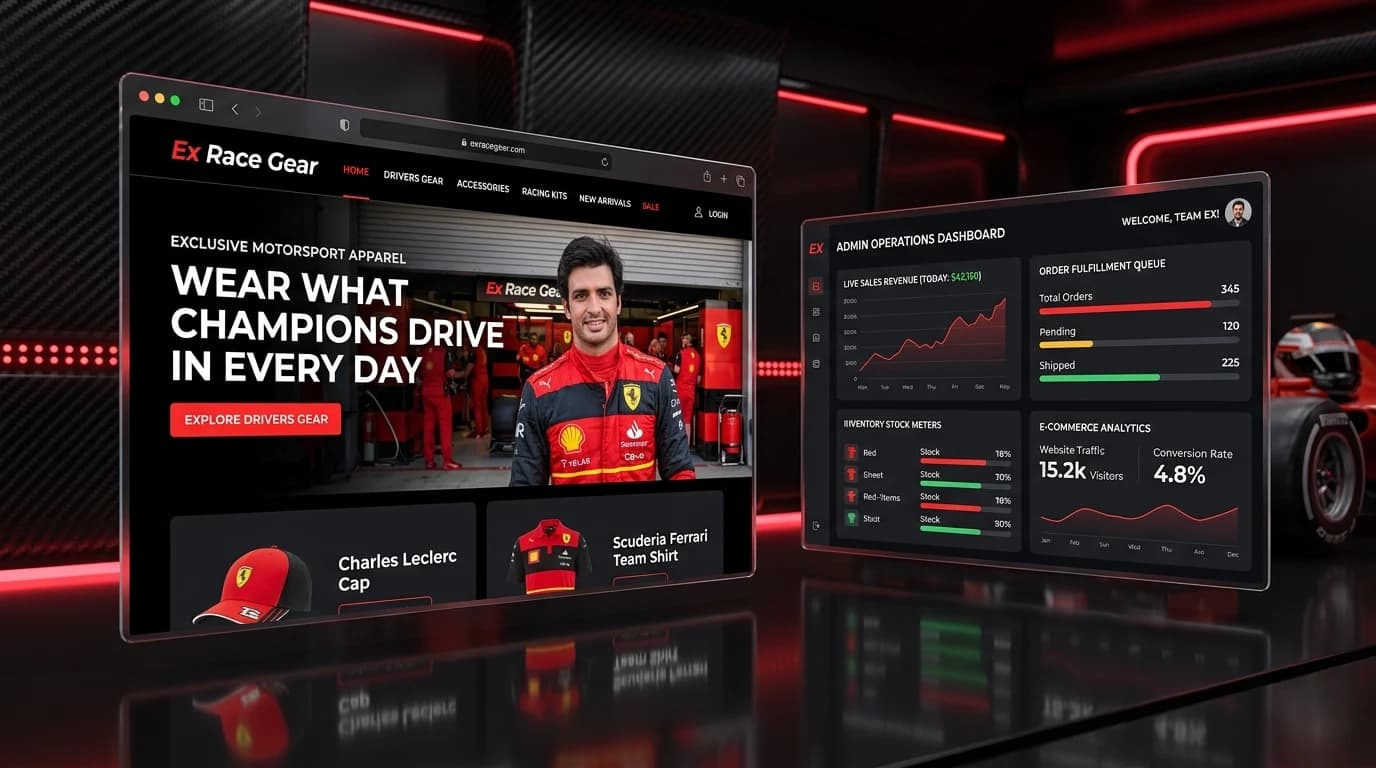 Ex Race Gear showcase